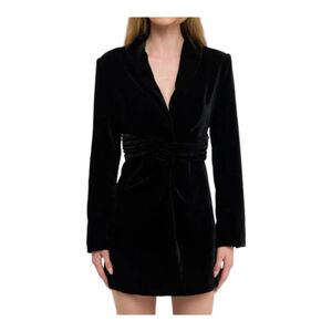 Endless Rose Black Long Sleeve Dress